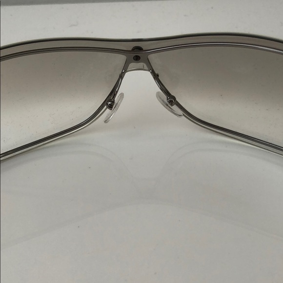 GUCCI METAL FRAME SILVER SYSTEM SUNGLASSES - Picture 8 of 8